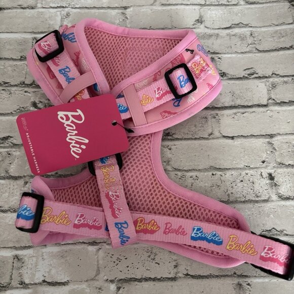 Sassy Woof Barbie Pink Dog Harness Size L NWT - Picture 2 of 3